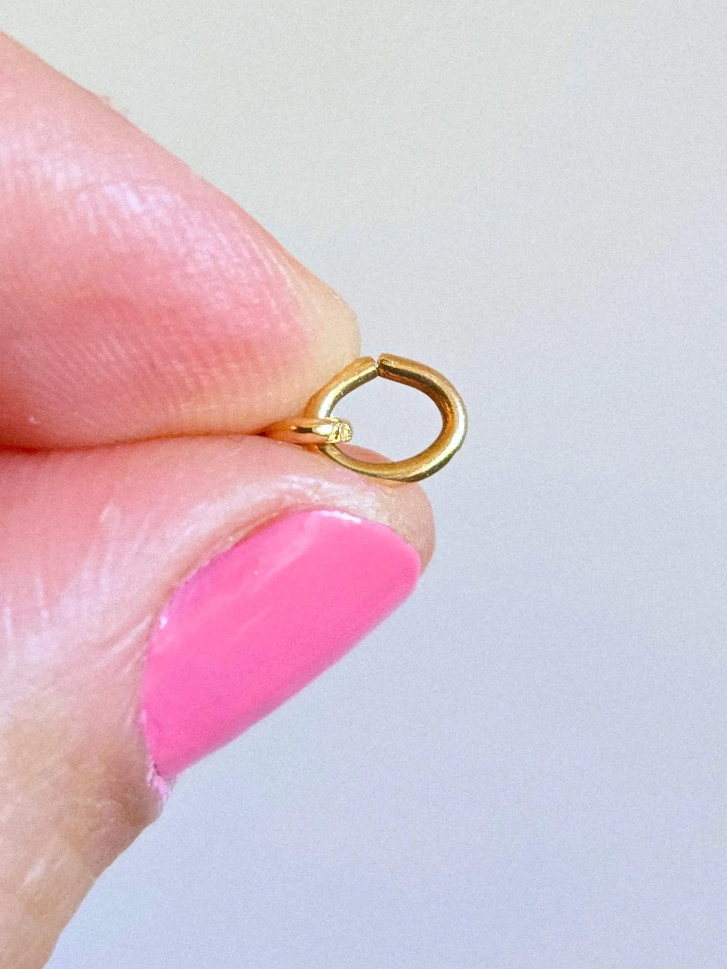 Vintage 10K Gold Anchor Pendant Charm