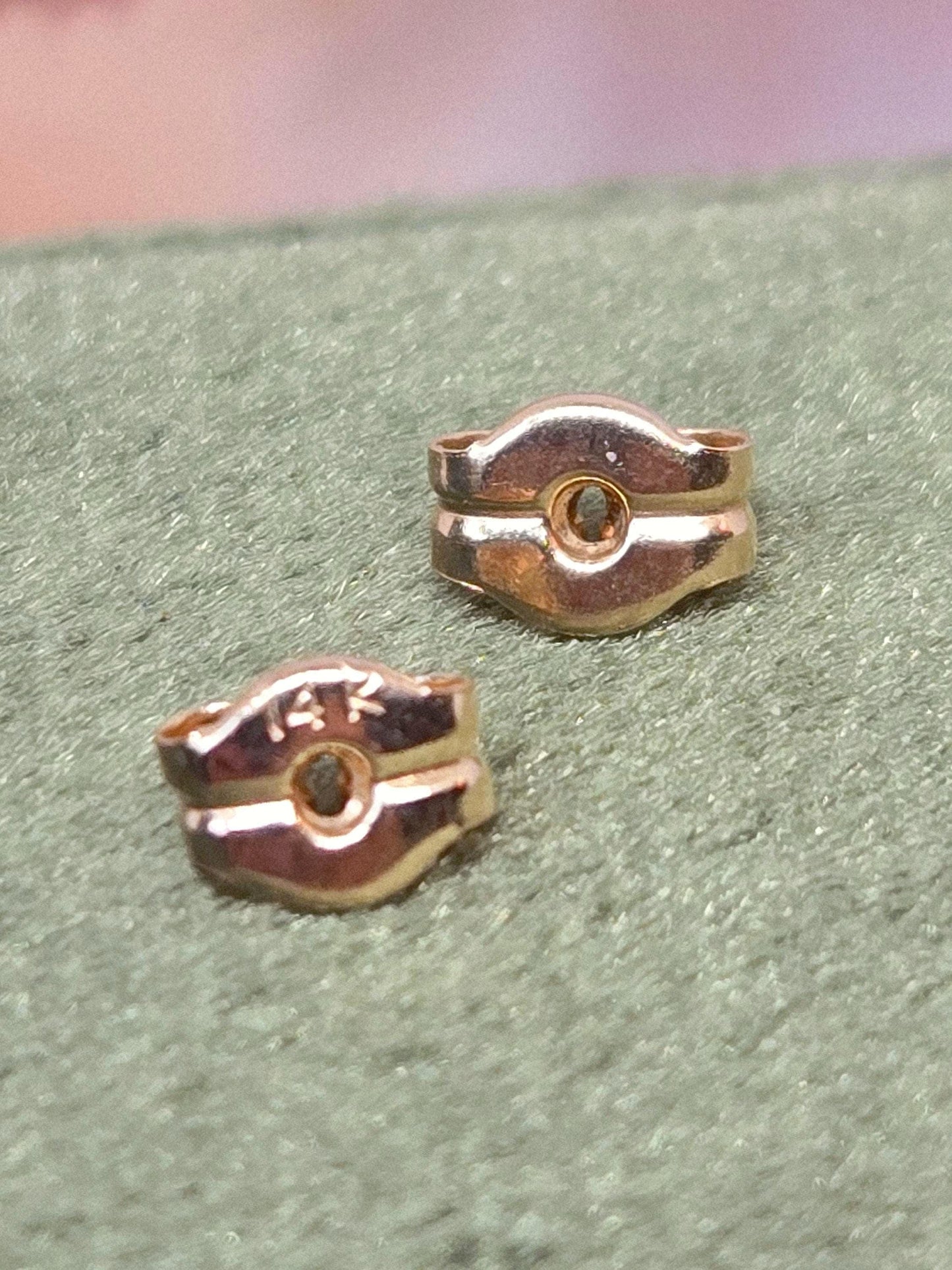 14k Gold Classic Pearl Stud Earrings