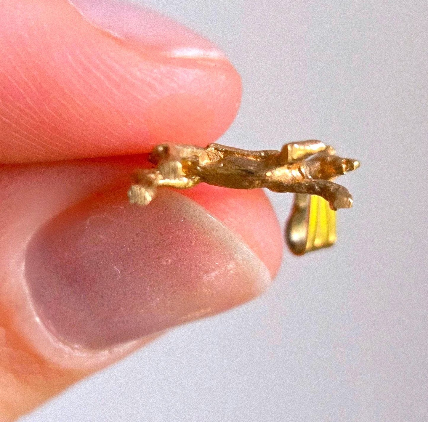 Vintage 10k Gold Horse Pendant - Year of the Horse