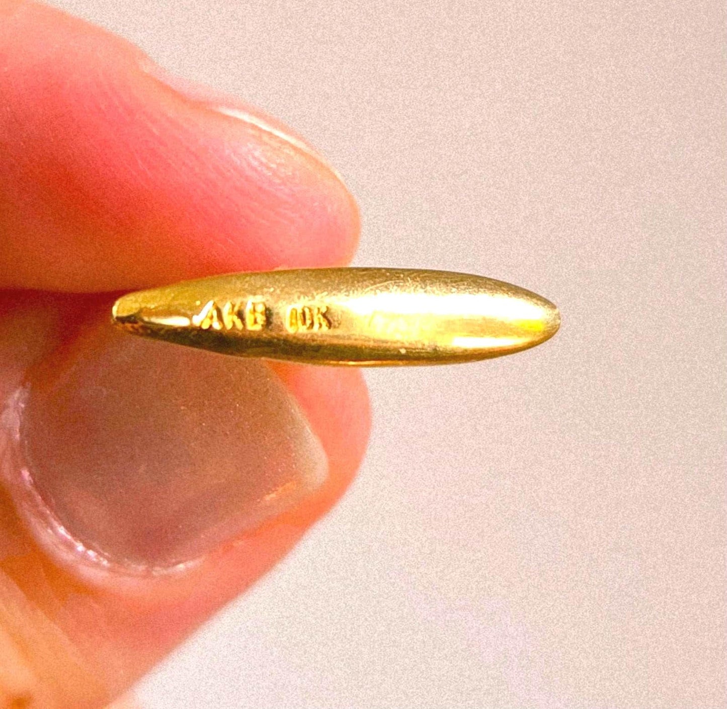 Vintage 10k Surfer/Surfboard Pendant Charm - Water Sports